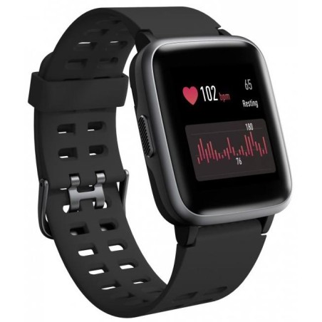 UMAX chytré hodinky U-Band P2 Black/ 1,3" IPS/ Bluetooth 4.2/ nRF52840/ ATM5/ iOS 8.0 +/ Android 4.3 +/ app Veryfit PRO