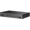 TP-Link ER7412-M2 Omada VPN-Router, 2x 2,5G WAN/LAN, 2x Gigabit SFP WAN/LAN, 8x Gigabit WAN/LAN, 1x USB3.0