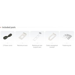 MikroTik Cloud Switch CRS520-4XS-16XQ-RM, 4x 2GHz CPU, 4GB RAM, 2x 10 GbE, 16x QSFP28, 4x SFP28, 2x PSU, L5