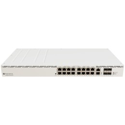 MikroTik Switch CRS320-8P-8B-4S+R, 8x GbE PoE+, 8x GbE PoE++, 4x SFP+, RouterOS, L5, Rack (PoE budget max. 1150W)