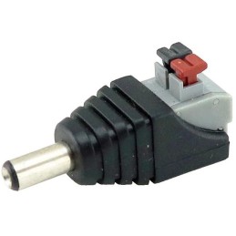 XtendLan Napájecí redukce jack/svorkovnice - JACK 5,5/2,1mm (k zařízení) na rychlosvorku