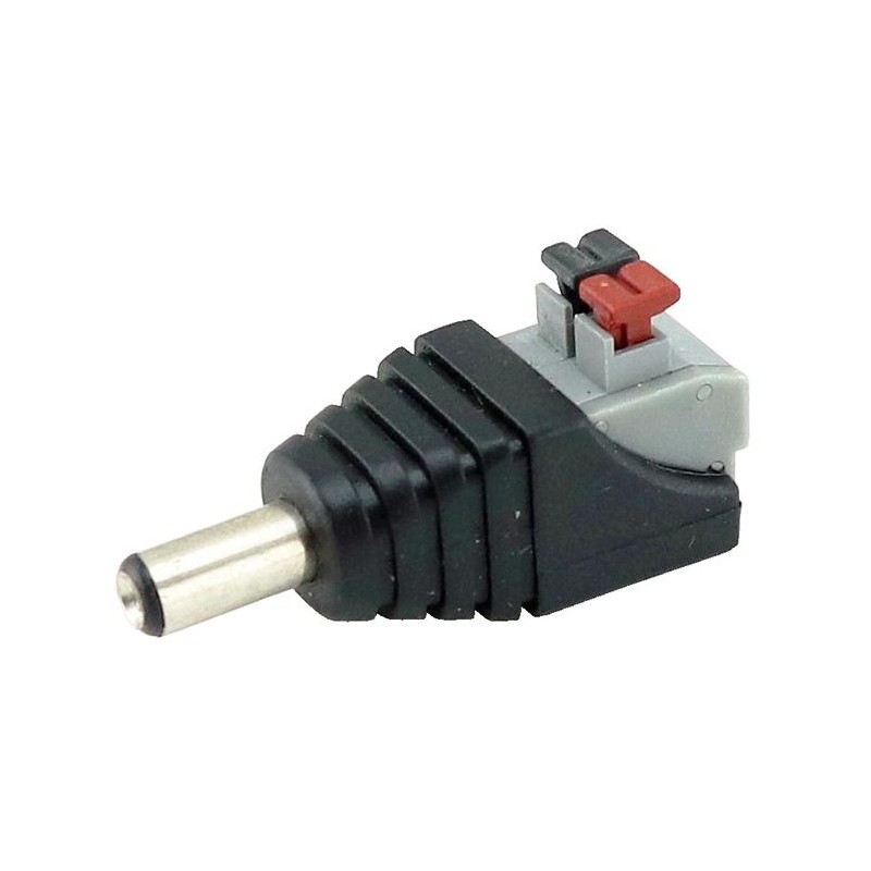 XtendLan Napájecí redukce jack/svorkovnice - JACK 5,5/2,1mm (k zařízení) na rychlosvorku