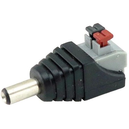 XtendLan Napájecí redukce jack/svorkovnice - JACK 5,5/2,1mm (k zařízení) na rychlosvorku