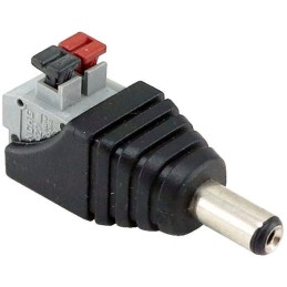 XtendLan Napájecí redukce jack/svorkovnice - JACK 5,5/2,1mm (k zařízení) na rychlosvorku