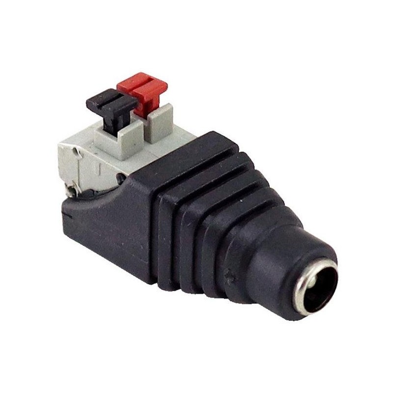 XtendLan Napájecí redukce plug/svorkovnice - SAMICE 5,5/2,1mm (ke zdroji) na rychlosvorku