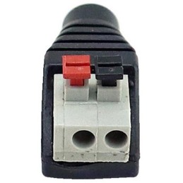 XtendLan Napájecí redukce plug/svorkovnice - SAMICE 5,5/2,1mm (ke zdroji) na rychlosvorku
