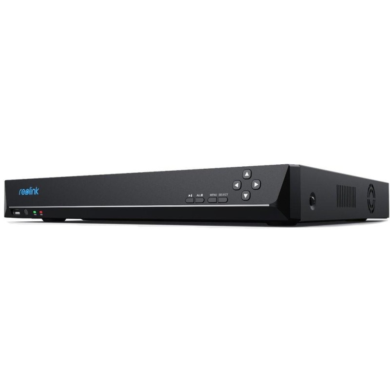 Reolink NVS36 síťový videorekordér 36 kanálů až 12MP, 1x GWAN, 4x GLAN, 3xSATA, VGA, HDMI, alarm porty, USB