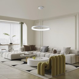 IMMAX NEO LIMITADO SMART závěsné svítidlo 80cm 48W bílé Zigbee 3.0, TUYA