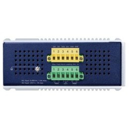 Planet TSN-5225-4T průmyslový L2+ Managed TSN switch, 4x1Gb, 1x RJ45-to-RS232, dual 9-48VDC, -40~75°C, IP30