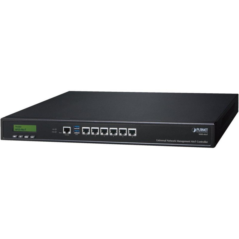 Planet NMS-AIOT Universal Network Management AIoT Application Server, 6x1Gb, 2x USB 3.0, LCD