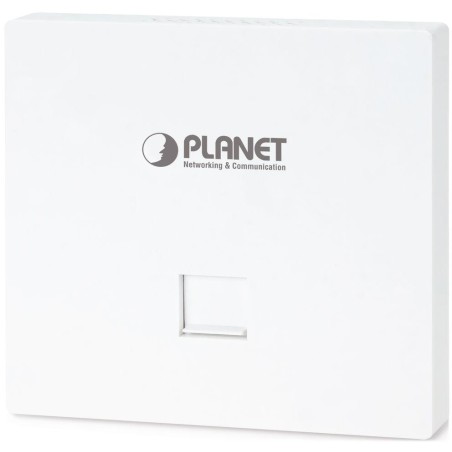 Planet WDAP-W3000AX in-wall AP, 1x1Gb, Dual Band 802.11ax (3Gb/s), PoE+ 802.3at, VLAN, 256 klientů, -20~55°C
