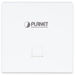 Planet WDAP-W3000AX in-wall AP, 1x1Gb, Dual Band 802.11ax (3Gb/s), PoE+ 802.3at, VLAN, 256 klientů, -20~55°C