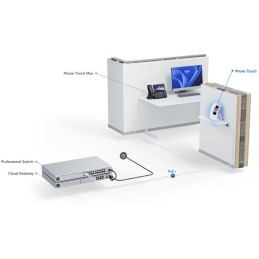Ubiquiti UniFi Phone G2 Touch Max - IP telefon, 7" dotykový displej, 5Mpx kamera, Wi-Fi, Bluetooth, PoE+