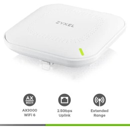 Zyxel NWA50AXPRO Standalone / NebulaFlex Wireless Access Point,  2.5GB LAN Port, 2x2:3x3 MU-MIMO