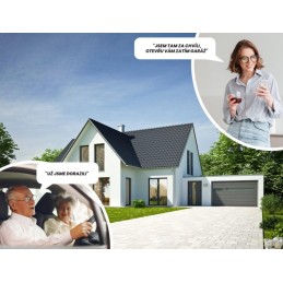 IMMAX NEO LITE SMART ovládání garážových vrat a automatických bran, Wi-Fi, TUYA