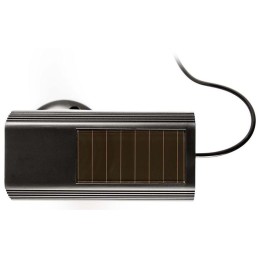 NEDIS atrapa bezpečnostní kamery s blikající LED/ bullet/ IP44/ venkovní/ černá