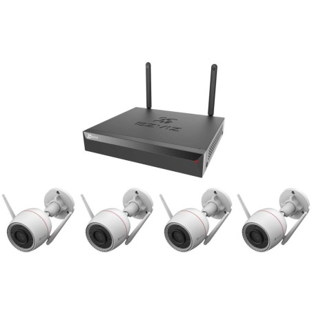 EZVIZ H3C 2K+ Wi-Fi KIT/ bullet/ 4Mpix/ 1x NVR CS-X5S-R100-8W/ 4x IP kamera H3C 2K+/ HDMI/ VGA/ Wi-Fi/ LAN