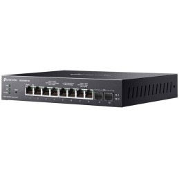 TP-Link SG2210XMP-M2 Omada inteligentní switch, 8x 2,5GBit PoE+ port, 2x 10GB SFP+, 160W PoE budget
