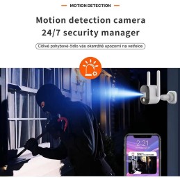 TRX Innotronik ITY-B10 Bezpečnostní Venkovní wi-fi IP kamera s vysokým rozlišením 5.0MPix