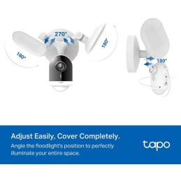 TP-Link Tapo C720, venkovní kamera s reflektorem, 2K, WiFi, IR senzor, audio, SD, IP65