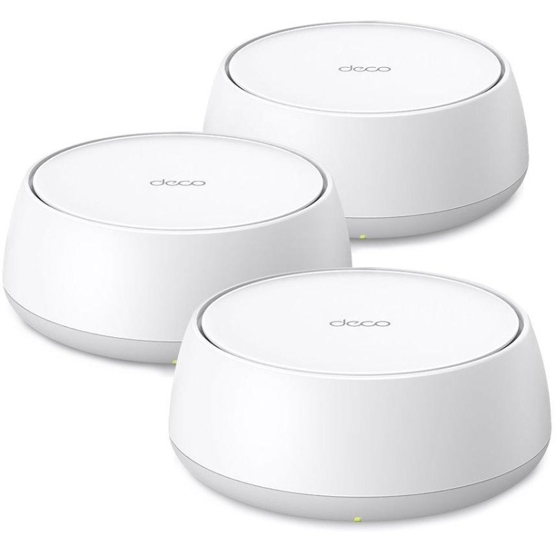 TP-Link Deco BE25 Mesh systém BE3600, WiFi 7, 688MBps na 2,4GHz, 2880Mbps na 5GHz, 2x 2,5GLAN, 3ks v balení