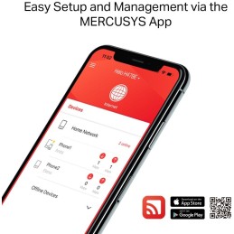TP-Link Mercusys Halo H47BE(2-pack) WiFi systém, WiFi 7, BE9300, 1,5GHz Quad-Core CPU, 3x 2,5GWAN/LAN