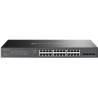 TP-Link SG2428LP, Omada 28-Port Gigabit Smart Switch 16-Port PoE+, 16 GLAN PoE+, 8x GLAN, 4x Gigabit SFP, 150W