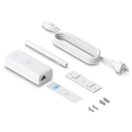 Ubiquiti UniFi Device Bridge - Gigabit PoE injektor, 48V, 15W, funkce Wi-Fi Auto-Link, včetně napájecího kabelu