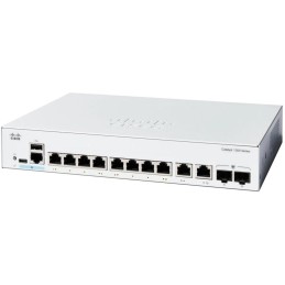 Cisco Catalyst switch C1300-8T-E-2G   8xGbE,2xGbE/SFP combo,fanless