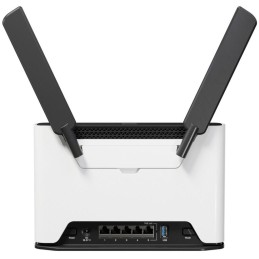 MikroTik H53UiG-5HaxQ2HaxQ, Chateau PRO ax, 5x GbE, 5x GbE, 2.4+5GHz 4x4 MIMO Wi-Fi 6, USB 3.0, PSU. L6