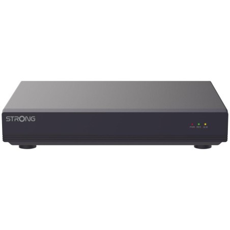STRONG NVR rekordér NVR1080-4P/ pro 4 kamery/ 4x PoE/ rozlišení 8Mpix/ HDMI/ VGA/ USB/ LAN/ SATA až 8TB HDD