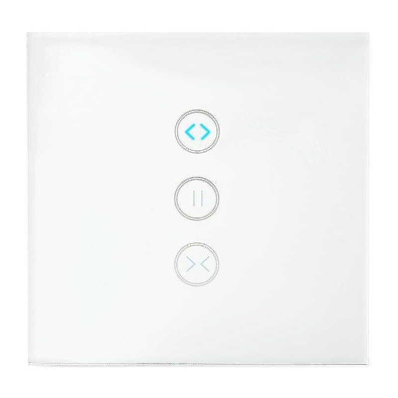 NEDIS Wi-Fi chytrý spínač/ nástěnný/ řídící jednotka záclon, rolet a žaluzií/ Android/ iOS/ Nedis® SmartLife/ bílý
