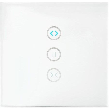 NEDIS Wi-Fi chytrý spínač/ nástěnný/ řídící jednotka záclon, rolet a žaluzií/ Android/ iOS/ Nedis® SmartLife/ bílý