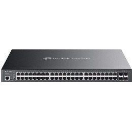 TP-Link SG3452XMPP, Omada 48-Port Gigabit Smart PoE Switch, 40x PoE+, 8x PoE++, 4x 10GB SFP+, 750W PoE budget