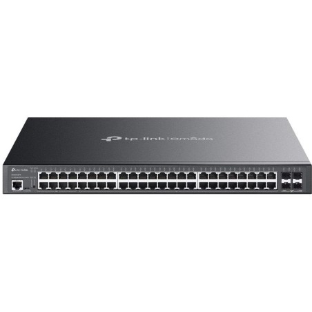 TP-Link SG3452XMPP, Omada 48-Port Gigabit Smart PoE Switch, 40x PoE+, 8x PoE++, 4x 10GB SFP+, 750W PoE budget