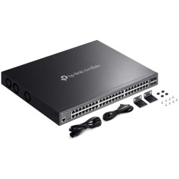 TP-Link SG3452XMPP, Omada 48-Port Gigabit Smart PoE Switch, 40x PoE+, 8x PoE++, 4x 10GB SFP+, 750W PoE budget