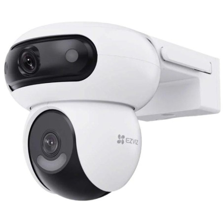 EZVIZ IP kamera H90 2K/ duální/ PTZ/ Wi-Fi/ 2 x 4Mpix/ krytí IP65/ objektiv 2,8 + 6mm/ H.265/ IR přísvit až 30m/ bílá