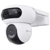 EZVIZ IP camera H90 2K/ dual/ PTZ/ Wi-Fi/ 2 x 4Mpix/ IP65 protection/ lens 2.8 + 6mm/ H.265/ IR illumination up to 30m/ white