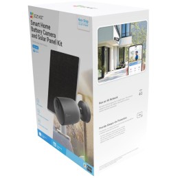 EZVIZ IP kamera EB3 4G kit/ bullet/ 4G/LTE/ 3Mpix/ krytí IP65/ objektiv 2,8 mm/ H.265/ IR až 15m/ šedá + solární panel C