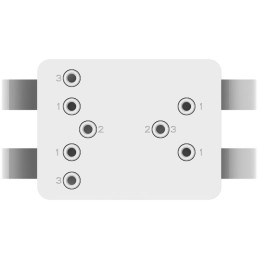 EZVIZ držák kamery s baterií/ průměr sloupku 67–127 mm/ bílý