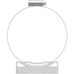 EZVIZ držák kamery s baterií/ průměr sloupku 67–127 mm/ bílý