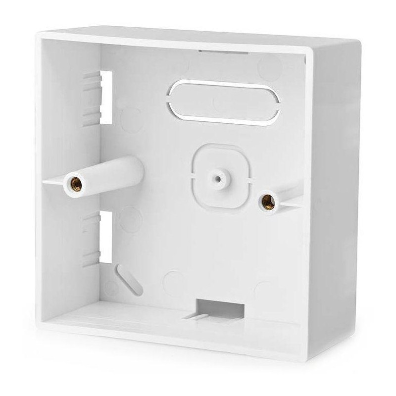 NEDIS zadní skříň pro chytré spínače/ povrchová montáž/ 86 x 86 mm/ bílá