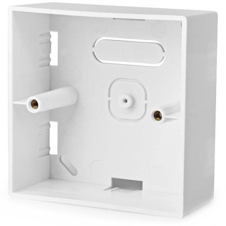 NEDIS zadní skříň pro chytré spínače/ povrchová montáž/ 86 x 86 mm/ bílá