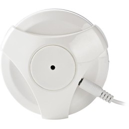 NEDIS Wi-Fi chytrý detektor úniku vody/ napájení z baterie/ hlasitost 50 dB/ Android & iOS/ bílý