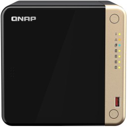 QNAP TS-464-8G   4x SATA, 8GB RAM, 4xSATA, 2x M.2 NVMe slot, 1xPCIe, 1xHDMI 4K, 2x2,5GbE, 4xUSB