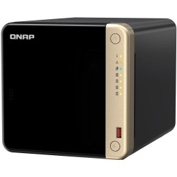 QNAP TS-464-8G   4x SATA, 8GB RAM, 4xSATA, 2x M.2 NVMe slot, 1xPCIe, 1xHDMI 4K, 2x2,5GbE, 4xUSB