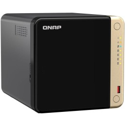 QNAP TS-464-8G   4x SATA, 8GB RAM, 4xSATA, 2x M.2 NVMe slot, 1xPCIe, 1xHDMI 4K, 2x2,5GbE, 4xUSB