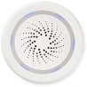 Inteligentna syrena/alarm lub dzwonek NEDIS Wi-Fi/głośność 85 dB/micro USB/biały