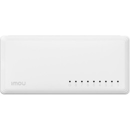 Imou by Dahua switch SG108C-V2/ 8x Gigabit port/ 10/100/1000 Mbps RJ45 ports/ 16 Gbps/ napájení DC5V1A/ bílý