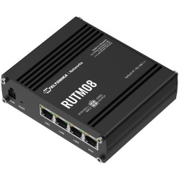 Teltonika RUTM08 průmyslový router, 3x Gbit LAN, 1x Gbit WAN